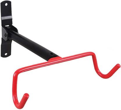 IndiaLot Bicycle Wall Mount Hanger Foldable Storage Horizontal Bike Rack Hook with Screws Cycling Stand