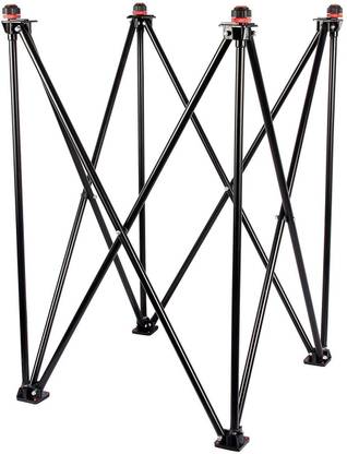 AFZUU Foldable Carrom Stand | Adjustable Heavy Metal Frame for Board Carrom Stand