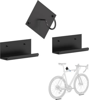 Glory Triangle Bicycle Wall Mount | Heavy-Duty Metal Bicycle Hanger | Holds Up to 20kg Cycling Stand