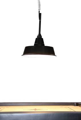 Sportsyuva Professional Carrom Board Lamp Shade with Accessories (Black) Carrom Stand