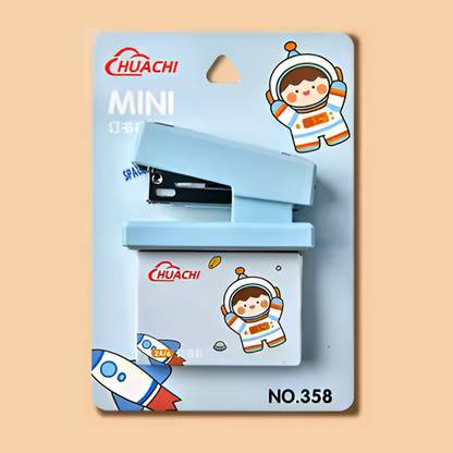 NFI essentials Desk Stapler with Staple Remover Medium Round Staplers