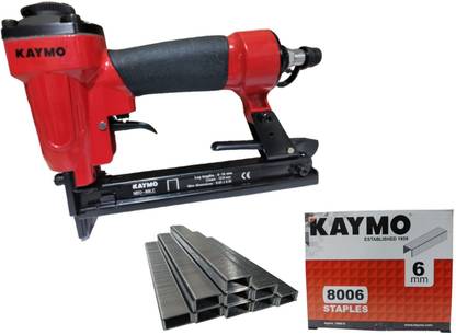 KAYMO NEO-80LC Red with Black 80 Series 3-16mm with Staple 6 mm (Pieces10000) Pneumatic  Stapler