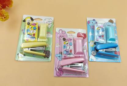 Paper Bear Bt21 Stapler Theme Stapler Set Art & Craft Kit PC of 3 NA  Stapler