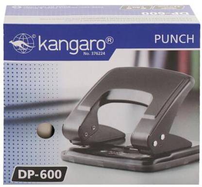 Kangaro Desk Essentials DP-600 2 Hole Metal Classic Medium Paper (Pack Of 2) NA  Stapler