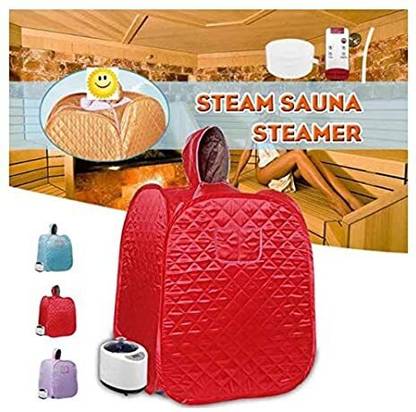 VADLI Full Body Portable Steam Sauna Sauna Bath/Sauna Bath/STEAM Bath for Weight Loss with Tent and STEAM Generator Portable Steam Sauna Bath