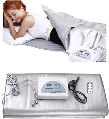 4beauty Therapy Infrared Sauna Blanket, 2 Zone Controller Professional Sauna Portable Steam Sauna Bath
