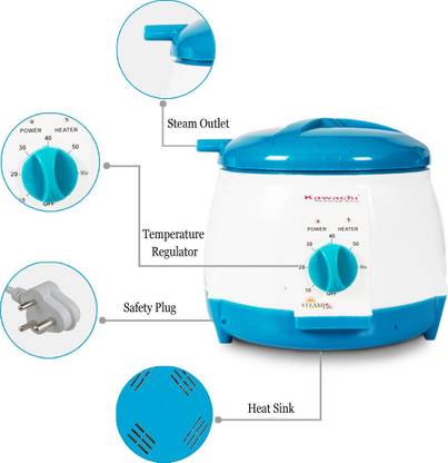 KAWACHI Portable Steam Sauna Generator Steam Generator for Sauna Bath Steam Inhaler Vaporizer Machine for Adults (Without Steam Cabin) Portable Steam Sauna Bath