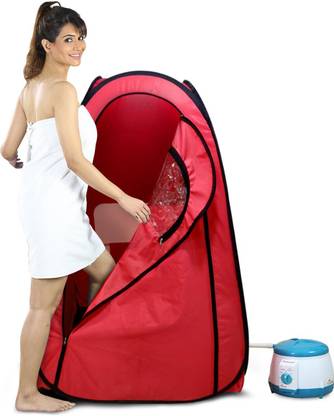KAWACHI Single Person Full Body Portable Steam Bath Steam Generator Portable Full Body Steam Sauna Bath Personal Home Spa, 1.5L 750W Steam Generator Portable Steam Sauna Bath