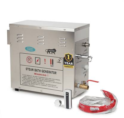 SRE Beta_01 Beta Series 4KW Steam Generator Manual Drain Aroma Outlet Wireless Remote Controller 1 Year Warranty Portable Steam Sauna Bath