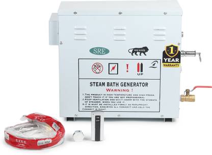 SRE Beta_02 Beta Series 4KW Steam Generator Manual Drain Aroma Outlet Wireless Remote Controller 1 Year Warranty Portable Steam Sauna Bath