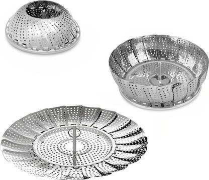 SYGA Basket For Vegetable / Insert for Pots, Pans, Crock & more... 5.6'' to 9'' Stainless Steel Steamer