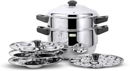 LLM Multi Purpose Steamer with Mini Idli Plate, Induction & Standard ...