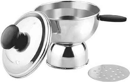 Tarpon Steel Chiratta Puttu Maker Use with Pressure Cooker|Puttu Steamer - 300 ML Steel Steamer