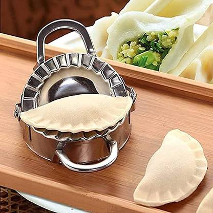 Haveli Stainless Steel Dumpling Maker(Momos / Idli Maker) Making Tools (1 pcs) Induction Bottom Cookware Set