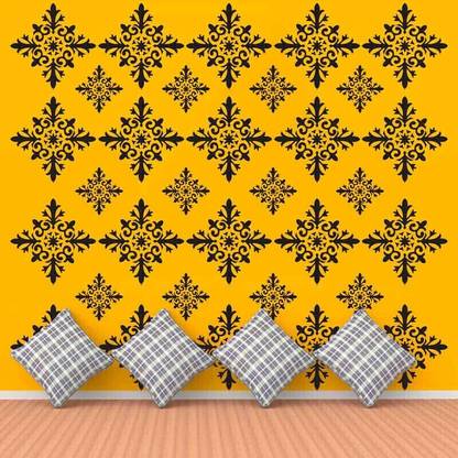 JAZZIKA Wall Stencils Pack of 1 (Size :- 16 X 24 Inch) PATTERN- Rhombus Design Ideal For Wall Decor Paintings Home Wall Decor Stencil
