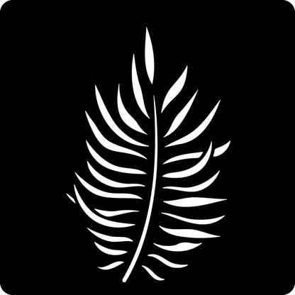 Kachi Pencil Leaf Design Craft Stencil for Painting Art Big Size 12x12 inch Reusable Stencil for Painting, Fabric, Glass, Wall Painting, and Craft Painting, 1918 , Art & Craft Painting Stencil