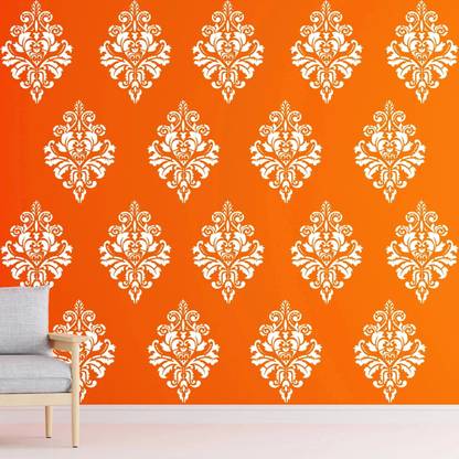 ARandNJ Stencils for wall painting (Size:- 16 X 24 Inch) Theme-" Immensible Jodhpuri" Pattern Style-40238 Modern Wall Arts Stencil
