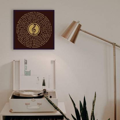 IVANA'S Song Lyrics Record Stencil 11.8x11.8inch Alphabet Record Drawing Template FIN-1021 Modern Art & Craft Stencil