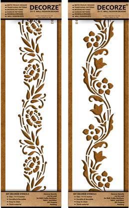 Decorze DB-55-56. PAINTING Stencil