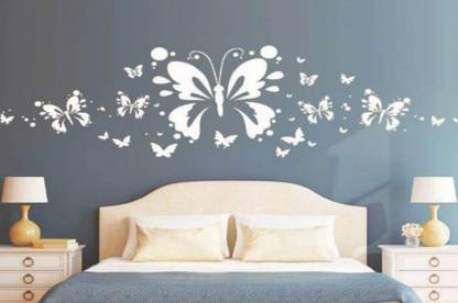 Corazon Reusable Wall Painting Butterfly Stencil (24 x 40 inches) 36018 Butterfly Stencil