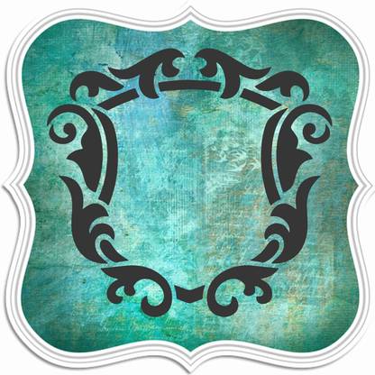 EL Craft ECS078 Embroidery Design Stencil for Painting on any surface. Stencil