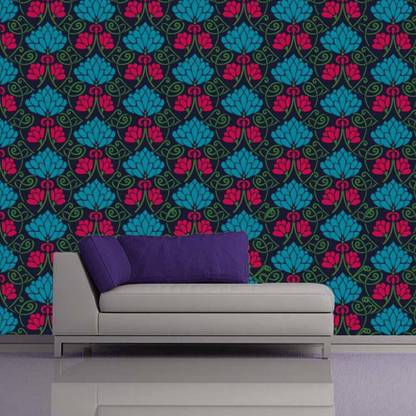 ARandNJ Painting Wall Stencils Pack of 1 (Size:- 16X24 Inch) DIY Reusable Design PATTERN STYLE- 40487 Modern Wall Home Arts Stencil