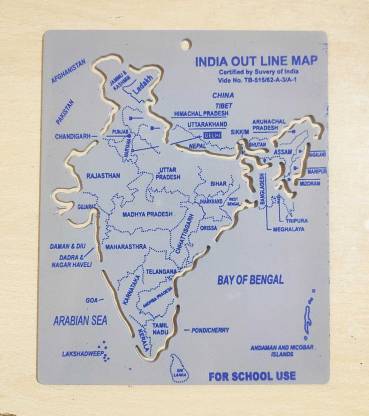 Brightstar Plastic India Map Stencil Price in India - Buy Brightstar ...