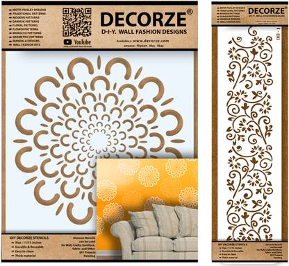 Decorze DFS-01-DB-01 Painting Stencil