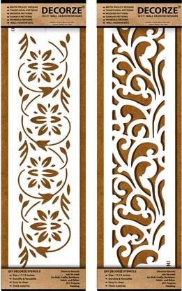 Decorze DB-15-16 PAINTING Stencil