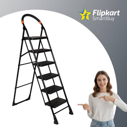 Flipkart SmartBuy 6 Step Kitchen Steel Ladder