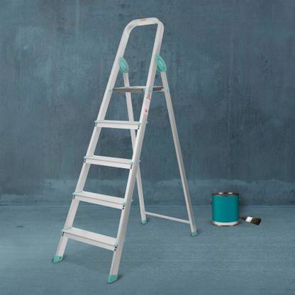 Bathla Advance Carbon 5 Step Aluminium Ladder