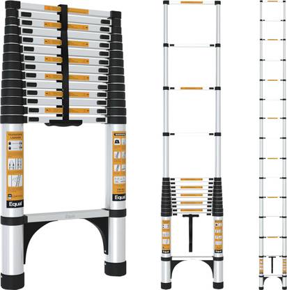Equal 20 FT. Folding TelescopicLadder/Portable and Extension Ladder for Home & Outdoor Aluminium Ladder