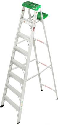 LIBERTI 8ft Step ladder with utility Tray Aluminium Ladder