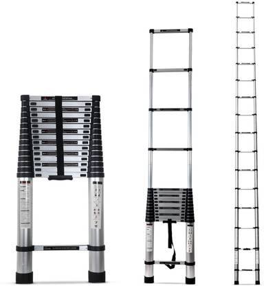 Corvids Corvids 6.5m (21.5 ft) Portable & Compact | 16-Steps | Telescopic Aluminium Ladder