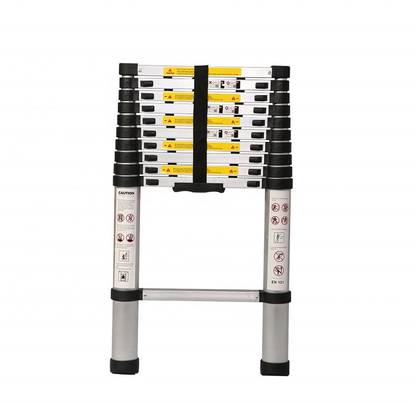 RedBricks 11 Feet Portable Lightweight Compact Ultra Stable 3.2 Meter Telescopic Aluminium Ladder