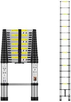 ELEGANZA SOLUTIONS ELEGANZA ALUMINIUM TELESCOPIC LADDER 4.4 METER (14.5 FT) Aluminium Ladder