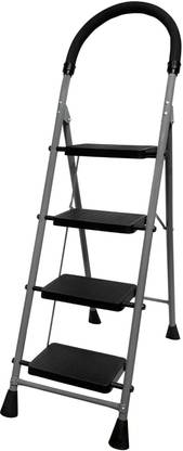 FLIPZON Premium 4 Step-Ladder for Home | Heavy Duty Foldable Ladder Steel Ladder