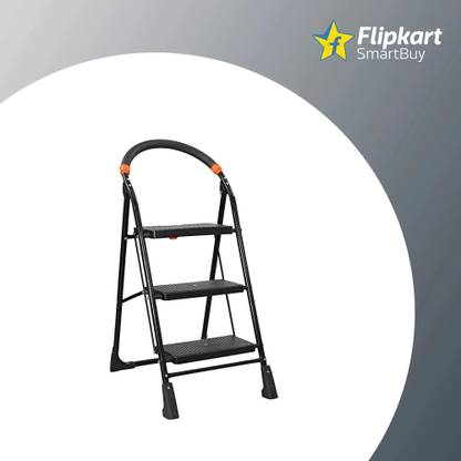 Flipkart SmartBuy Kitchen platform ladder 3 steps Steel Ladder