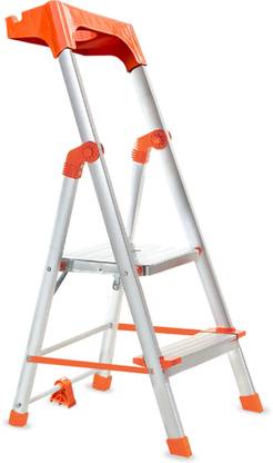 ProHome Apex 2 Steps Anti Slip Shoes Aluminium Ladder