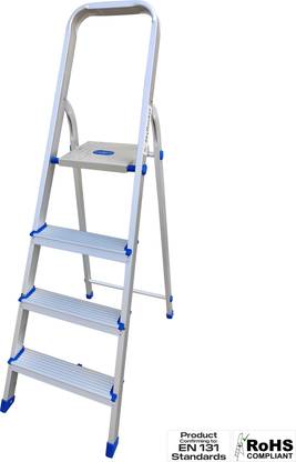 Skyrocket 4 Step Household Aluminium Ladder