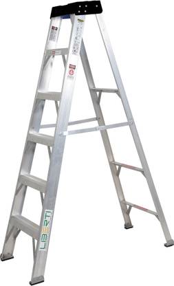 LIBERTI 6ft Liberti Heavy Duty Professional Aluminium Step Ladder Aluminium Ladder