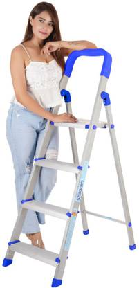 HOMACE Home Pro 4 ladder steps light weight folding aluminium ladder Aluminium Ladder