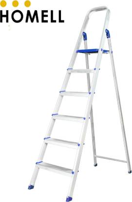 HOMELL 6 step Aluminium Ladder