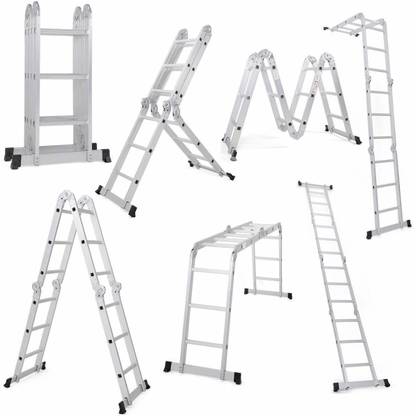 Equal 12 feet Aluminium Foldable Multipurpose Ladder / Extension/ Portable Step Aluminium Ladder