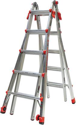 Little Giant Velocity Multi-Use Ladder, 135 Kg Duty Rating, 15422-001 Aluminium Ladder
