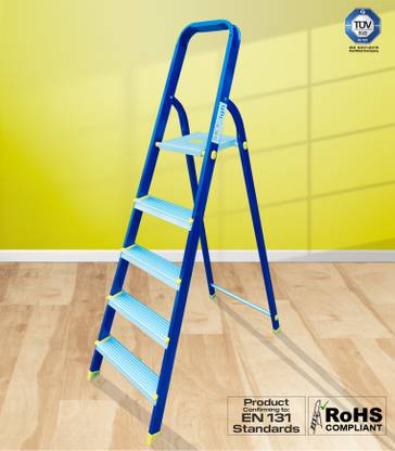 SKY HIGH 5 Step Household Aluminium Ladder