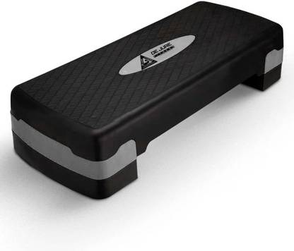HOUSE OF COMMON Adjustable Workout Aerobic Stepper Exercise Platform with Risers Stepper
