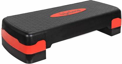 Lifelong Premium Aerobic Stepper For Exercise With Adjustable Height, Anti-Skid Surface Stepper