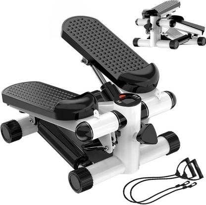 FLOVTRIX Twist Stepper Exercise Machine with Display Monitor & Gym Cardio Exercise. Stepper