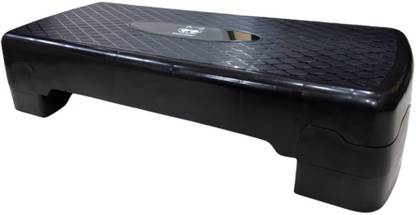 MAPACHE 27'' Fitness Aerobic Step Riser Trainer Height Adjustable Exercise Stepper Stepper